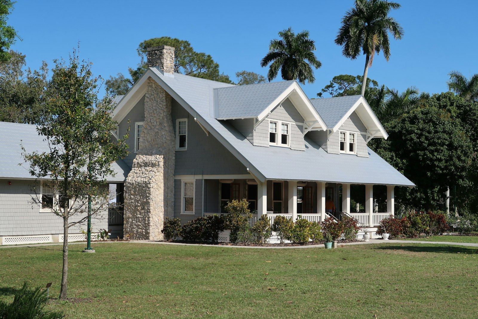 Two-storey family home with a covered front porch